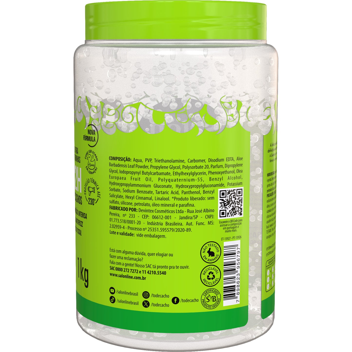 SALON LINE - #ToDeCacho Super Fixation Jelly 1kg