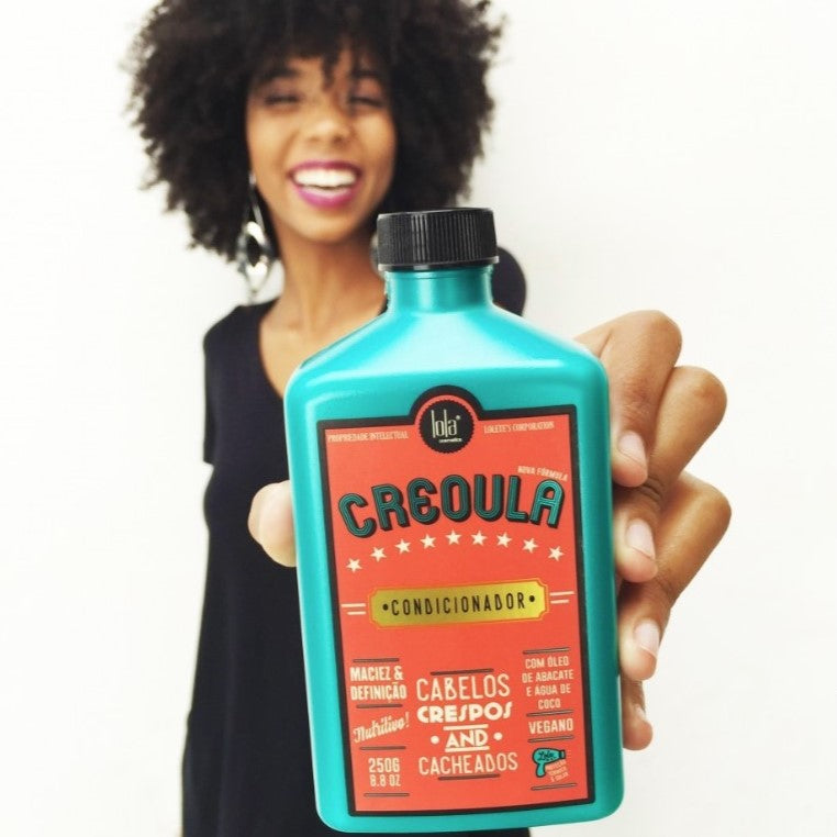 LOLA Creoula Conditioner 250ml – Hydrating & Curl-Defining for Curly & Coily Hair Vegan & Dermatologically Tested Thermal Protection