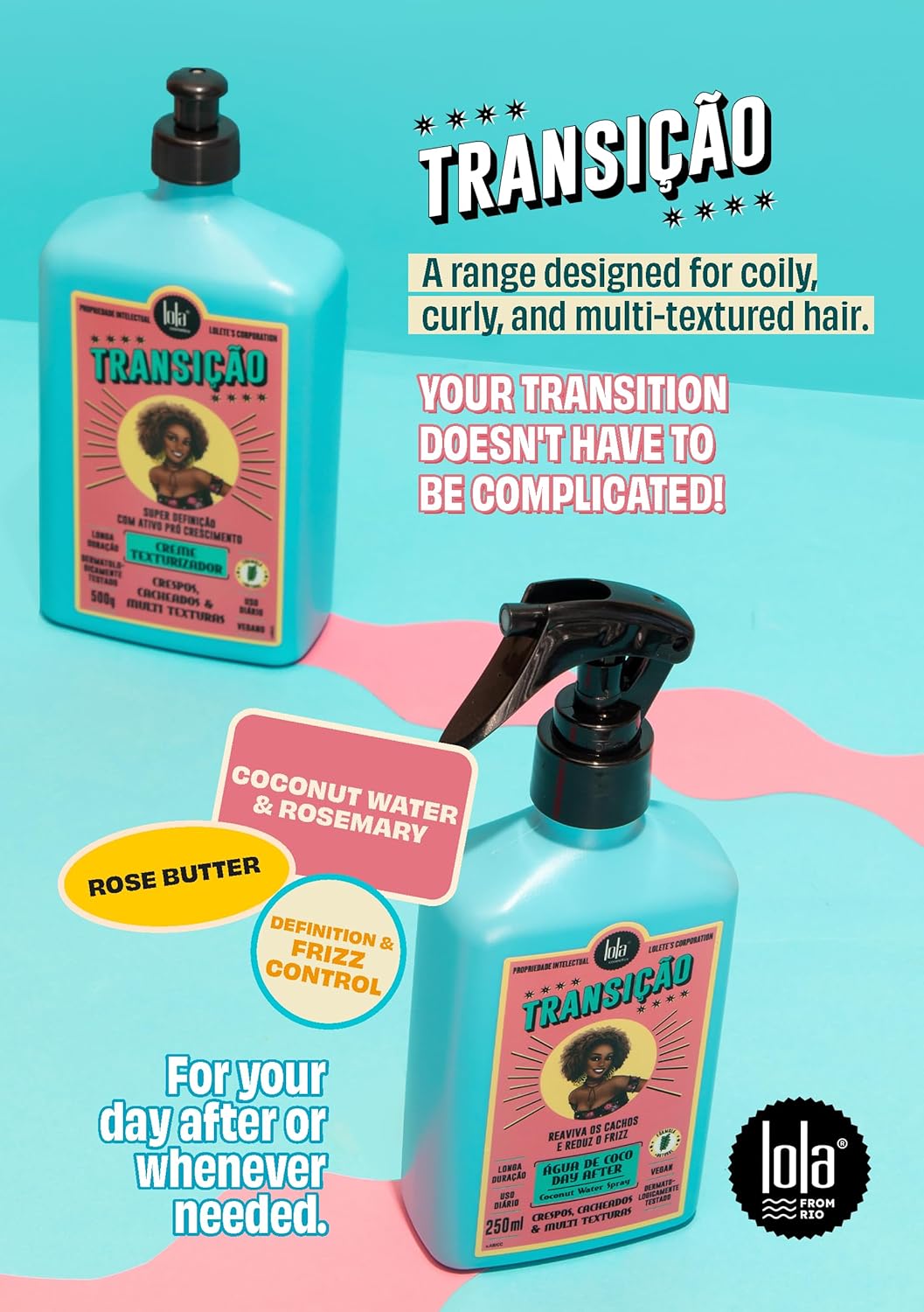 LOLA - Hair Transition Curl-Styling Cream 500g
