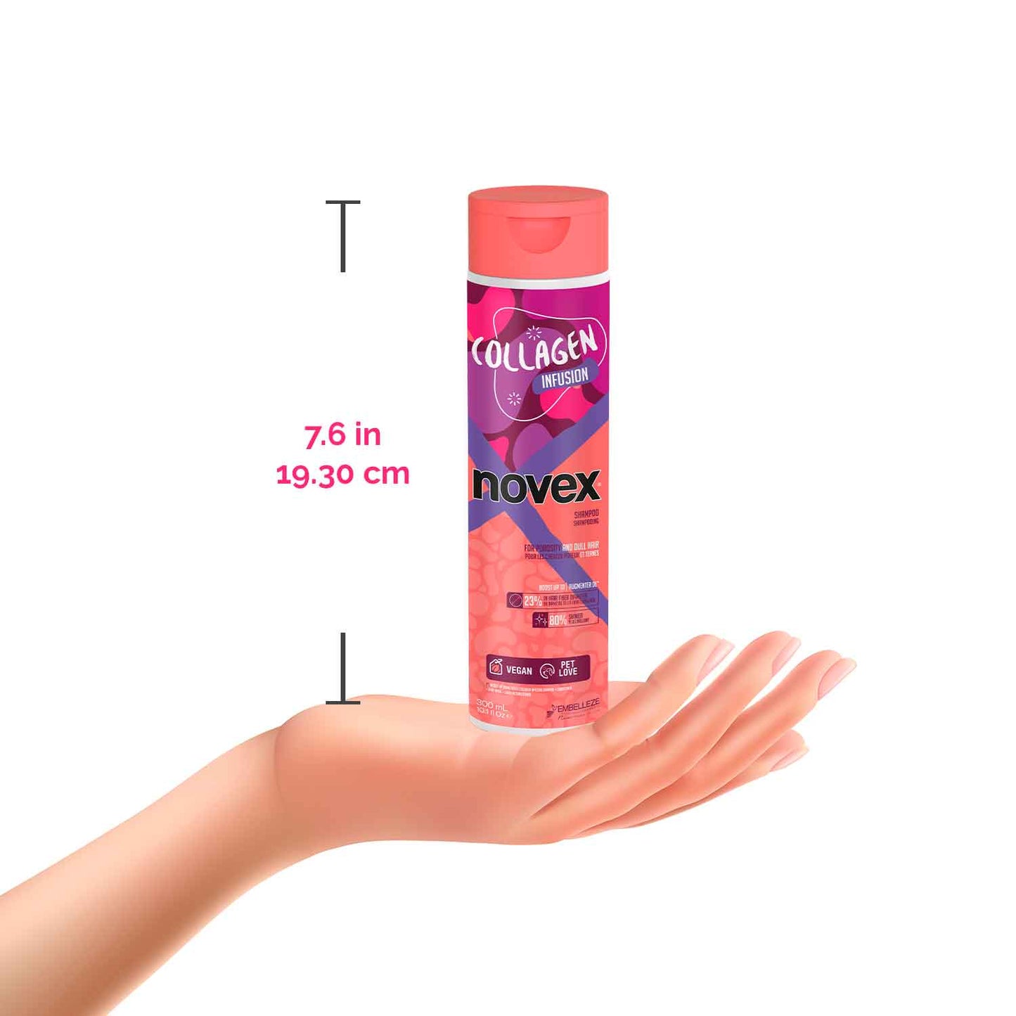 Novex Collagen Infusion Shampoo 10.1oz/300ml
