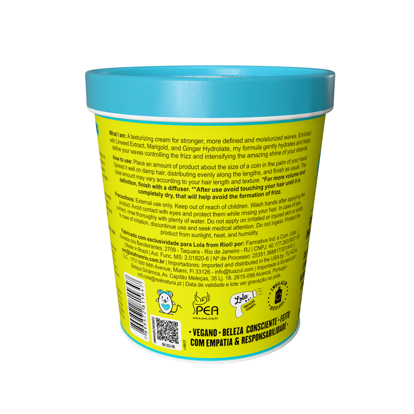 LOLA - Ondulados Lola Inc. Styling Cream 450g