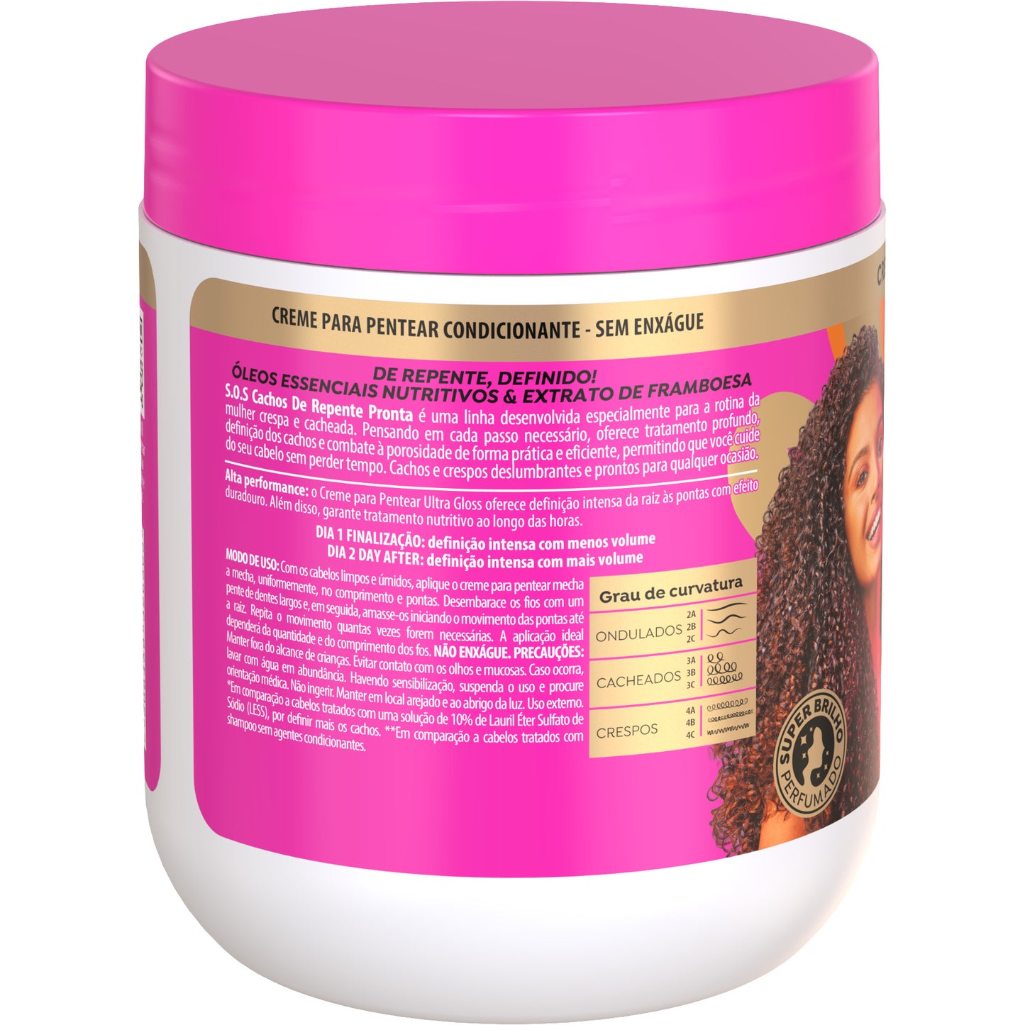 SALON LINE - S.O.S Curls Ready-to-Go Conditioning Curl-Styling Cream 500g