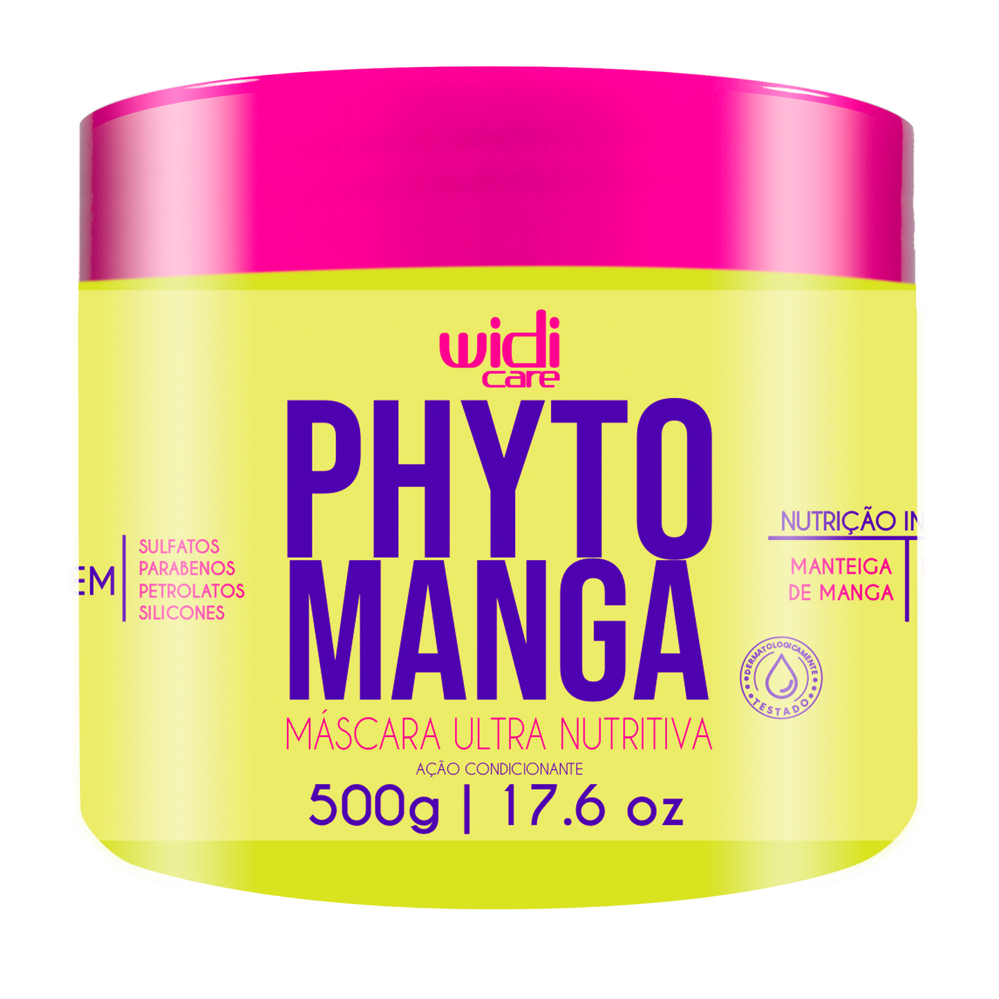 WIDI CARE - PhytoManga Ultra-Nutritive Hair Mask, 500g - Deep Conditioning, Vegan, Suitable for All Hair Types