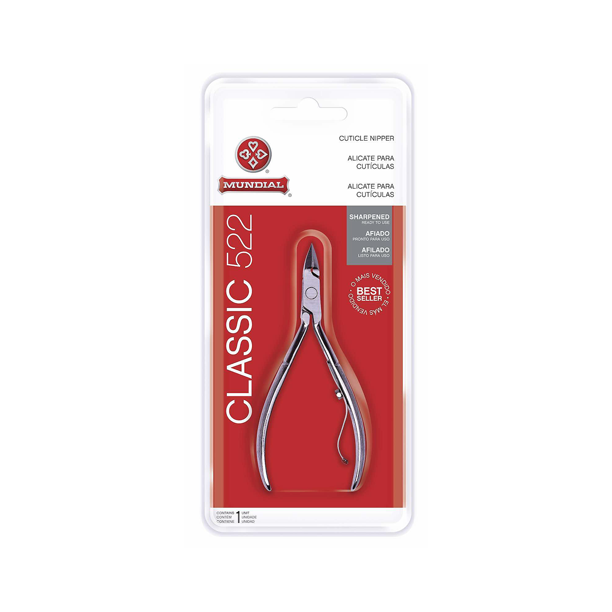 Mundial 522-C Cuticle Nipper – Classic 0500 Series