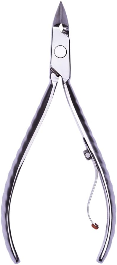 Mundial 722-PRProfessional Cuticle Nipper - High Precision Stainless Steel, Salon Quality, Ergonomic Handle