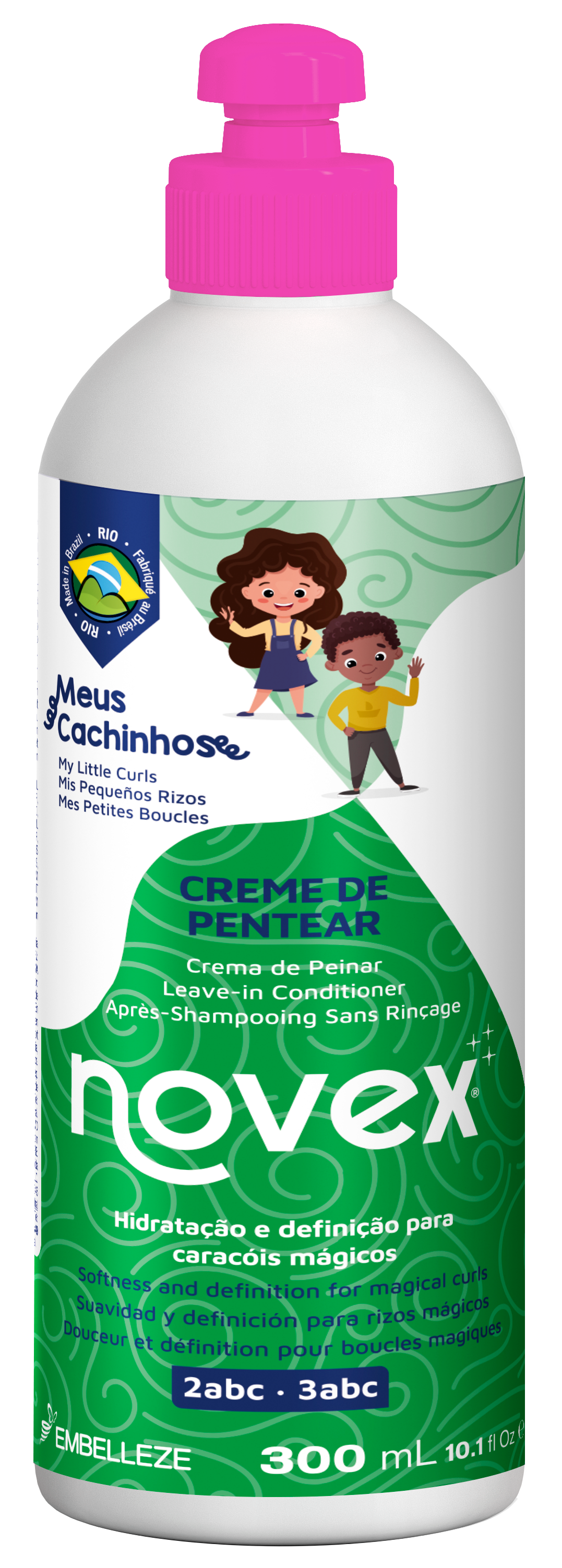 Novex My Little Curls Leave-In 10.1oz/300ml | Kids Curl Detangler