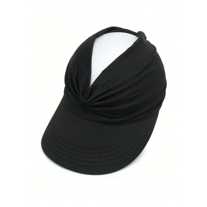 Backless Cap with UV Protection - Black 1 Unit