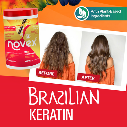 Novex Brazilian Keratin Hair Mask 14oz/400g