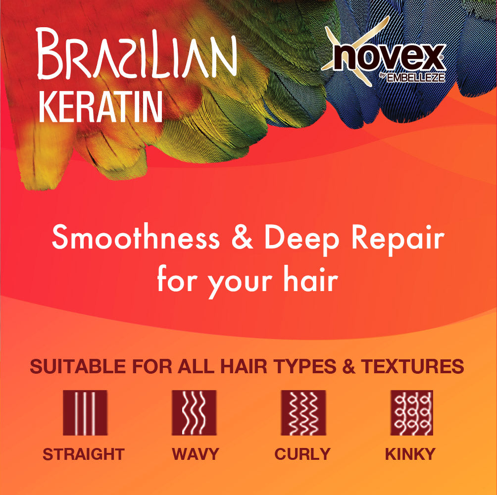 Novex Brazilian Keratin Hair Mask For all types of Hair