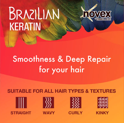 Novex Brazilian Keratin Shampoo 10.1oz/300ml