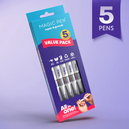 Magic Pen Repair & Growth Nail Cream Value Pack (5 pens)