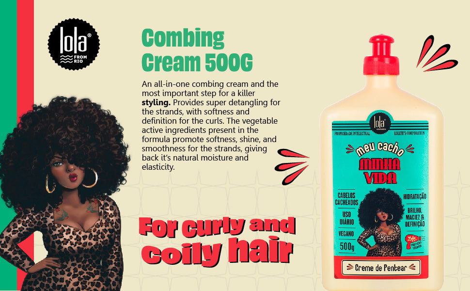 LOLA - My Curls My Life Combing Cream Leave-in 500g