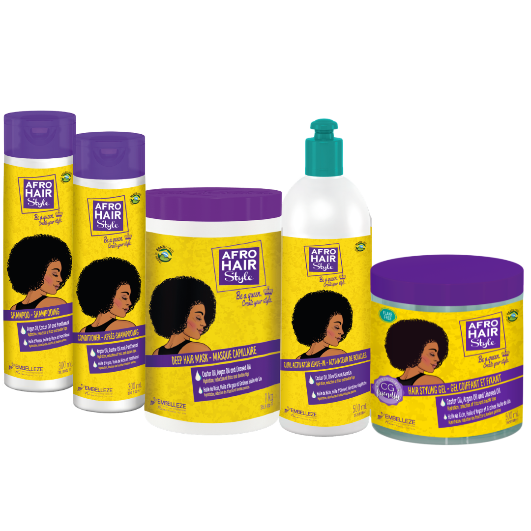 Novex AfroHair 5-Step Curl Care Routine