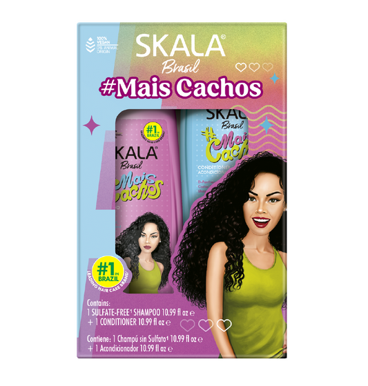 Skala Mais Cachos #PerfectCurls Shampoo & Conditioner Kit 325ml