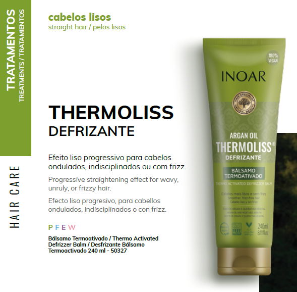 INOAR Argan Oil System – Shampoo, Conditioner, Mask, Defrizzing Hair Cream and Oil - Complete Hair Care Bundle