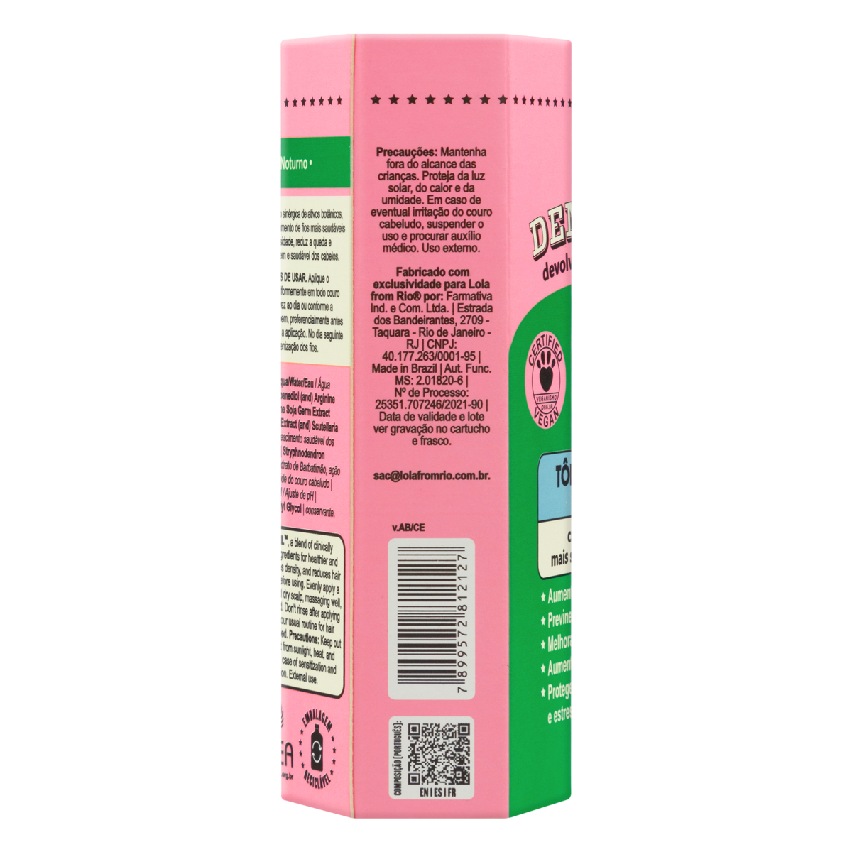 LOLA - Densidade Night Tonic 25mL - Thicker, Stronger Hair Growth