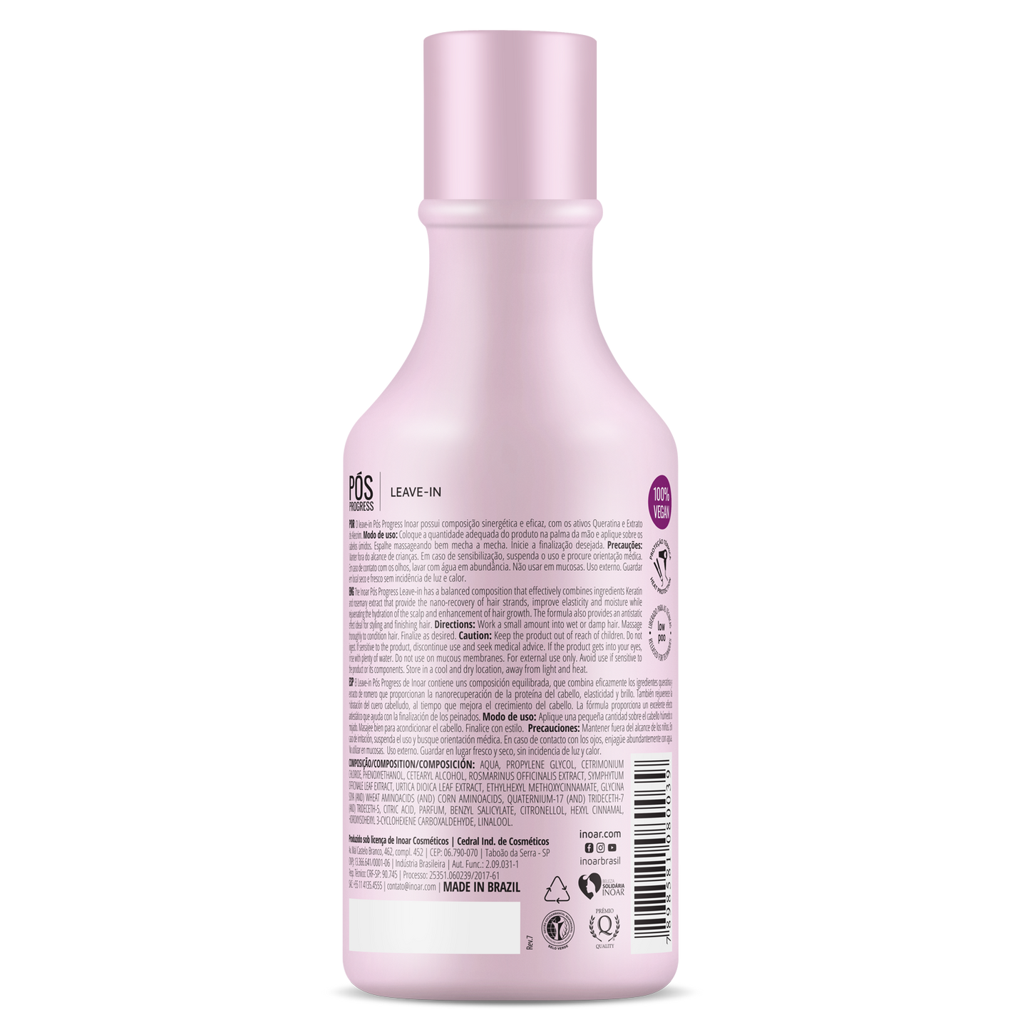 Inoar Pos Progress Conditioner Leave-In 250ml