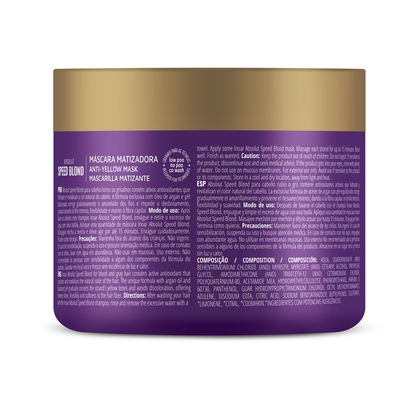 Inoar Speed Blond Hair Mask 8.8oz/250g