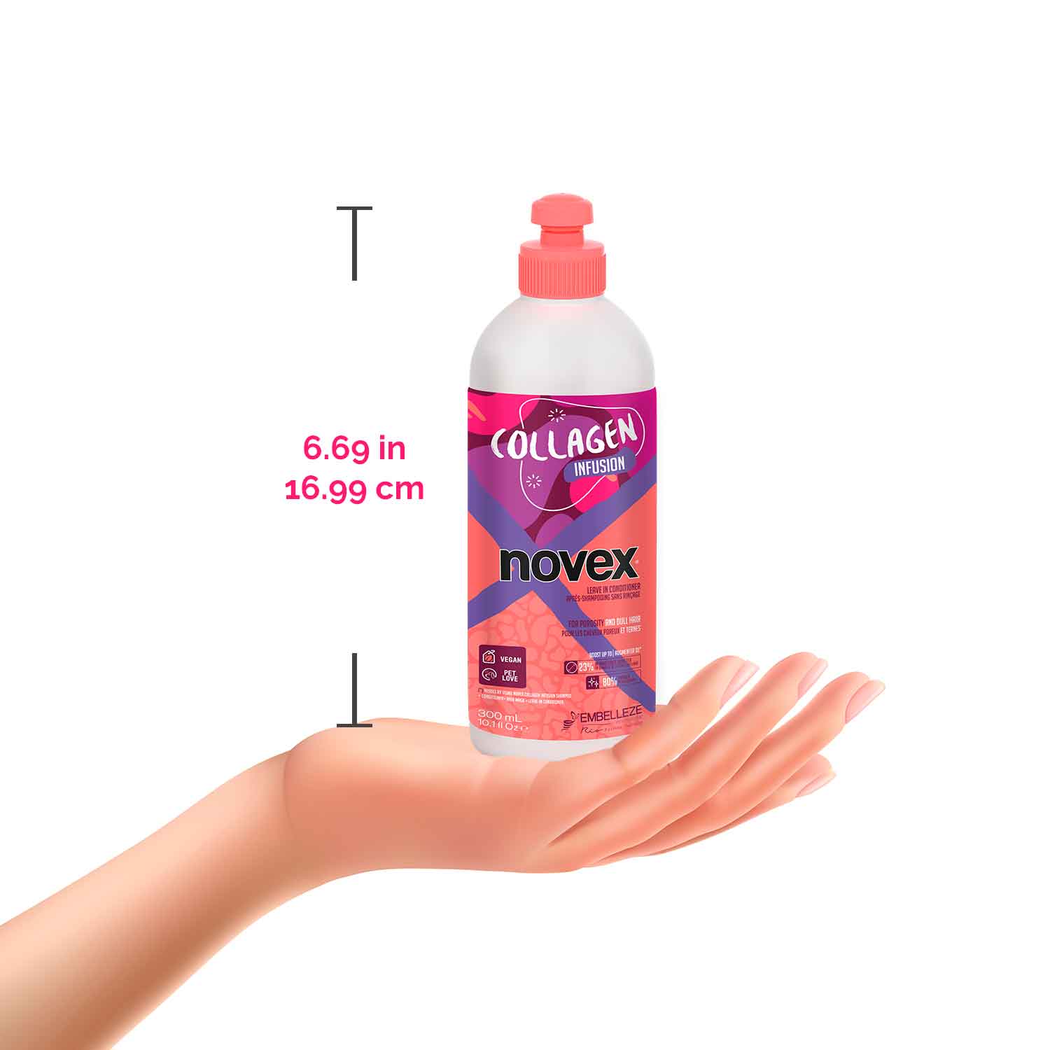 Novex Collagen Infusion Leave-In Conditioner 10.1oz/300ml