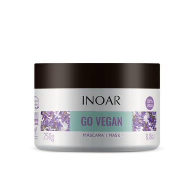 Inoar Go Vegan Anti frizz Hair care treatment, Argan and Lavender Oil