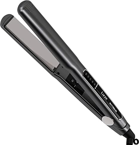 LIZZE EXTREME Professional Titanium Hair Straightener (AU NZ Plug 220V) Best for Brazilian Keratin and Nanoplasty